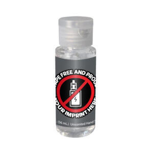 Vaping Prevention Hand Sanitizer (Customizable): Vape Free and Proud