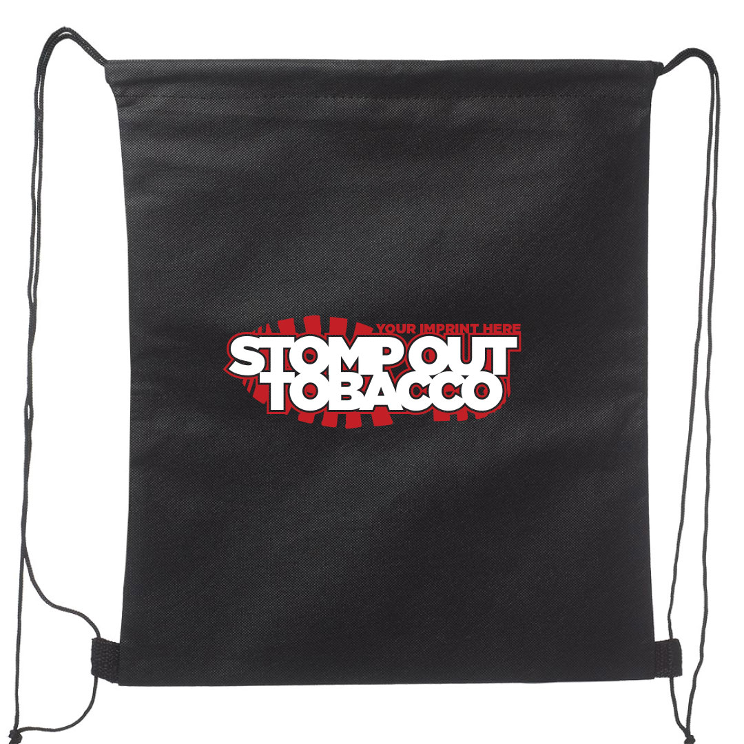 Tobacco Prevention Backpack: Stomp Out Tobacco – Customizable