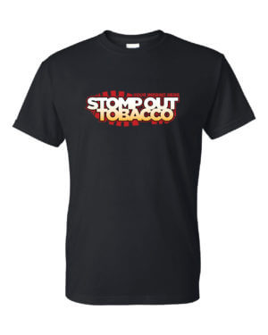 Tobacco Prevention Shirt: Stomp Out Tobacco – Customizable