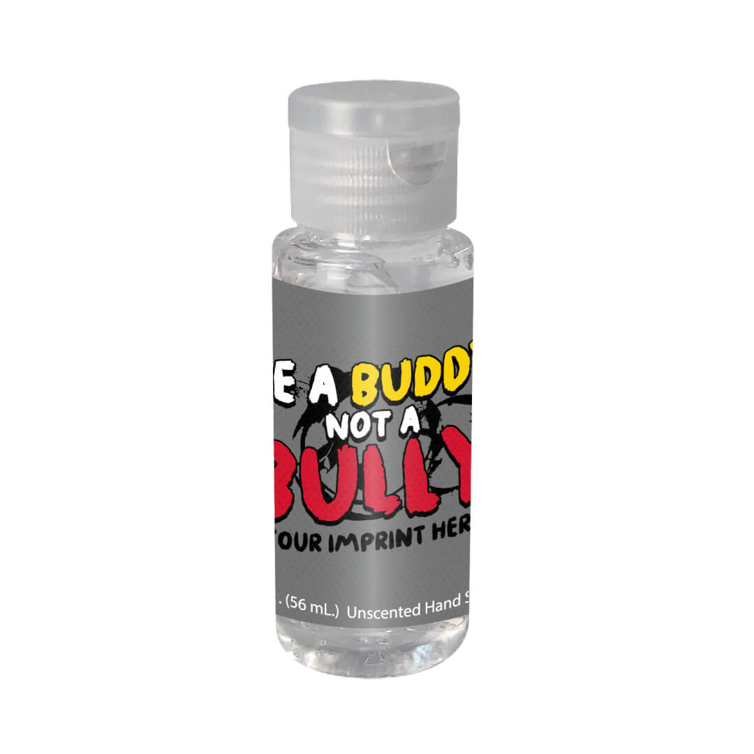 Bullying Prevention Hand Sanitizer (Customizable): Be A Buddy Not A Bully Bullying Prevention Hand Sanitizer (Customizable): Be A Buddy Not A Bully