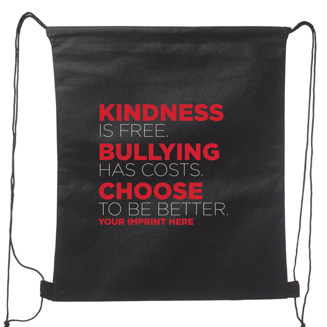Bullying Prevention Backpack: Kindness is Free Bullying Has Costs-Customizable Bullying Prevention Backpack: Kindness is Free Bullying Has Costs-Customizable
