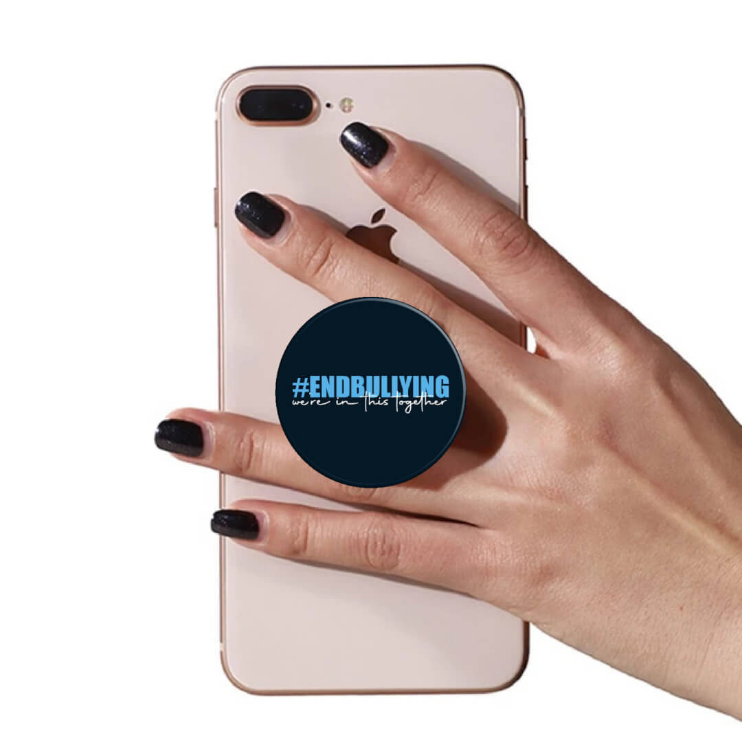Bullying Prevention PopUp Phone Gripper (Customizable): #Endbullying Bullying Prevention PopUp Phone Gripper (Customizable): #Endbullying