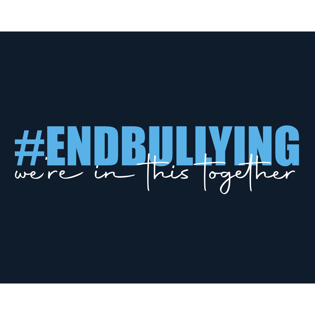 Bullying Prevention Banner (Customizable): #Endbullying