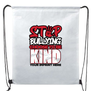 Bullying Prevention Backpack: Stop Bullying Choose to be Kind-Customizable