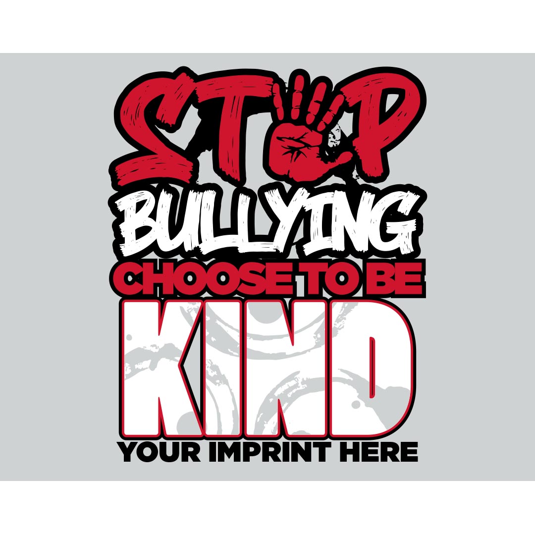 Bullying Prevention Banner (Customizable): Stop Bullying Choose To Be Kind