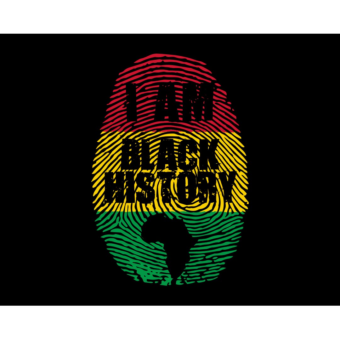 Black History Month Banner (Customizable): I Am Black History