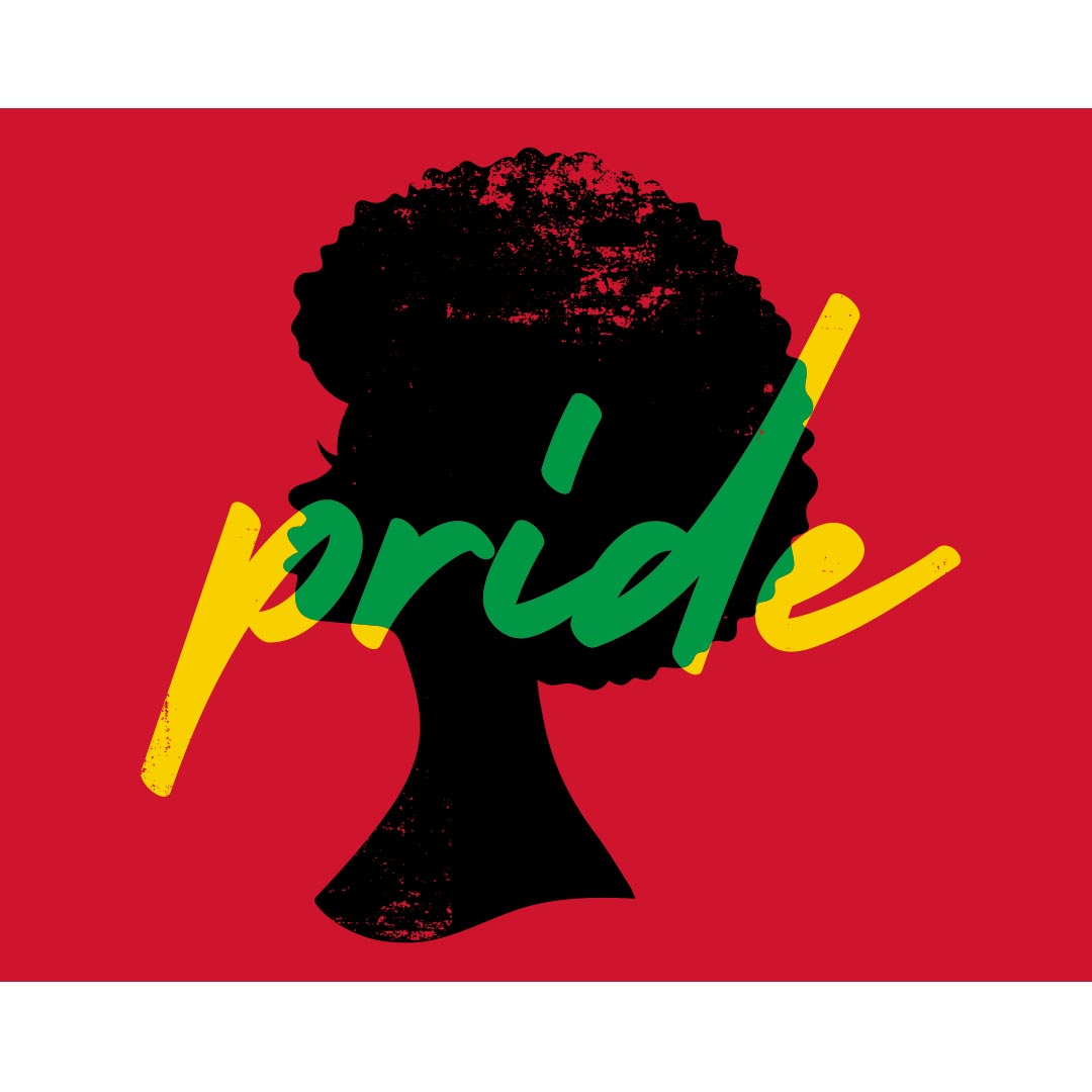 Black History Month Banner (Customizable): Pride (Female)
