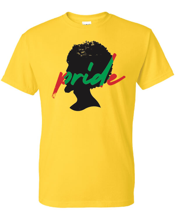 Black History Month Shirt: Pride – Male – Customizable