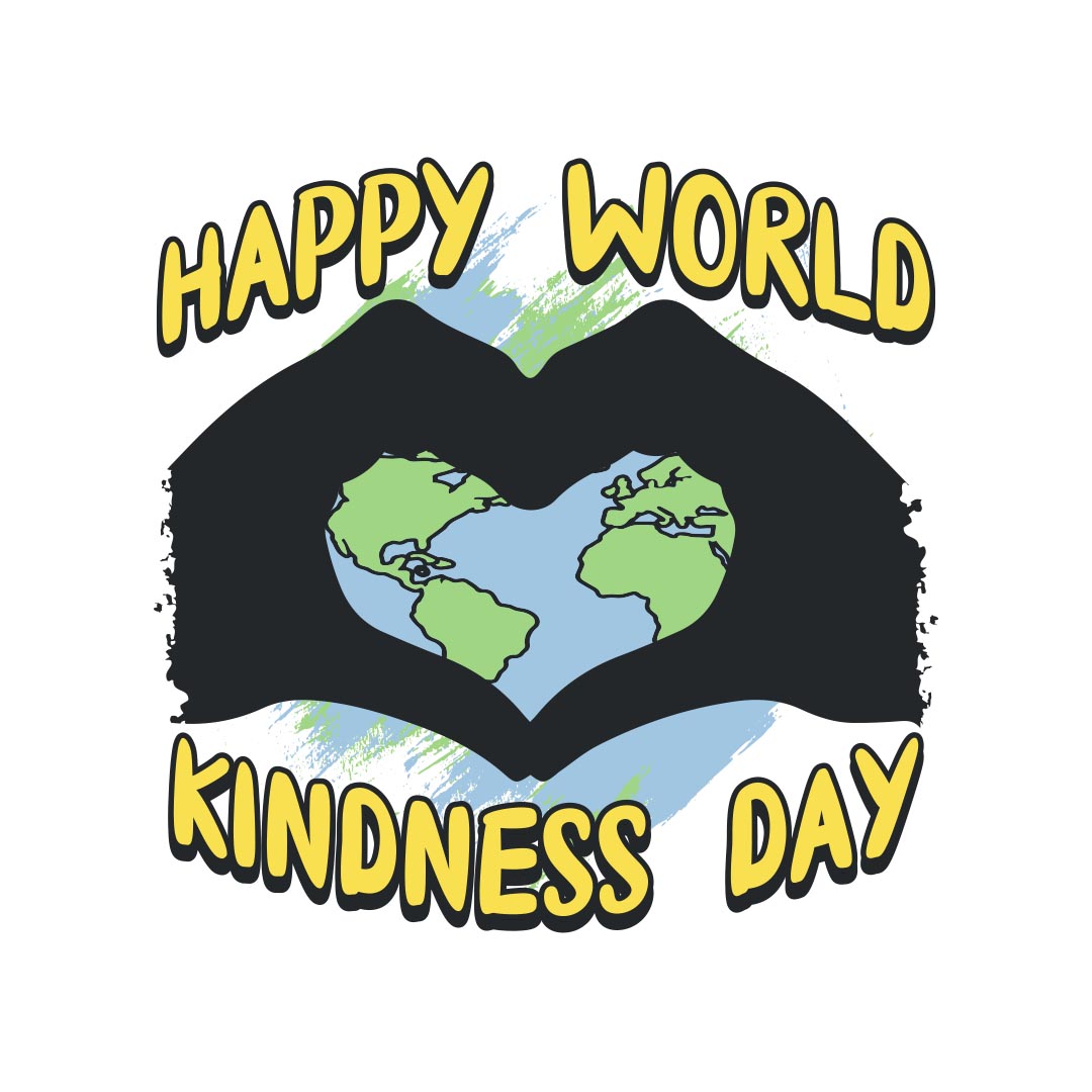Kindness Banner (Customizable): Happy World Kindness Day