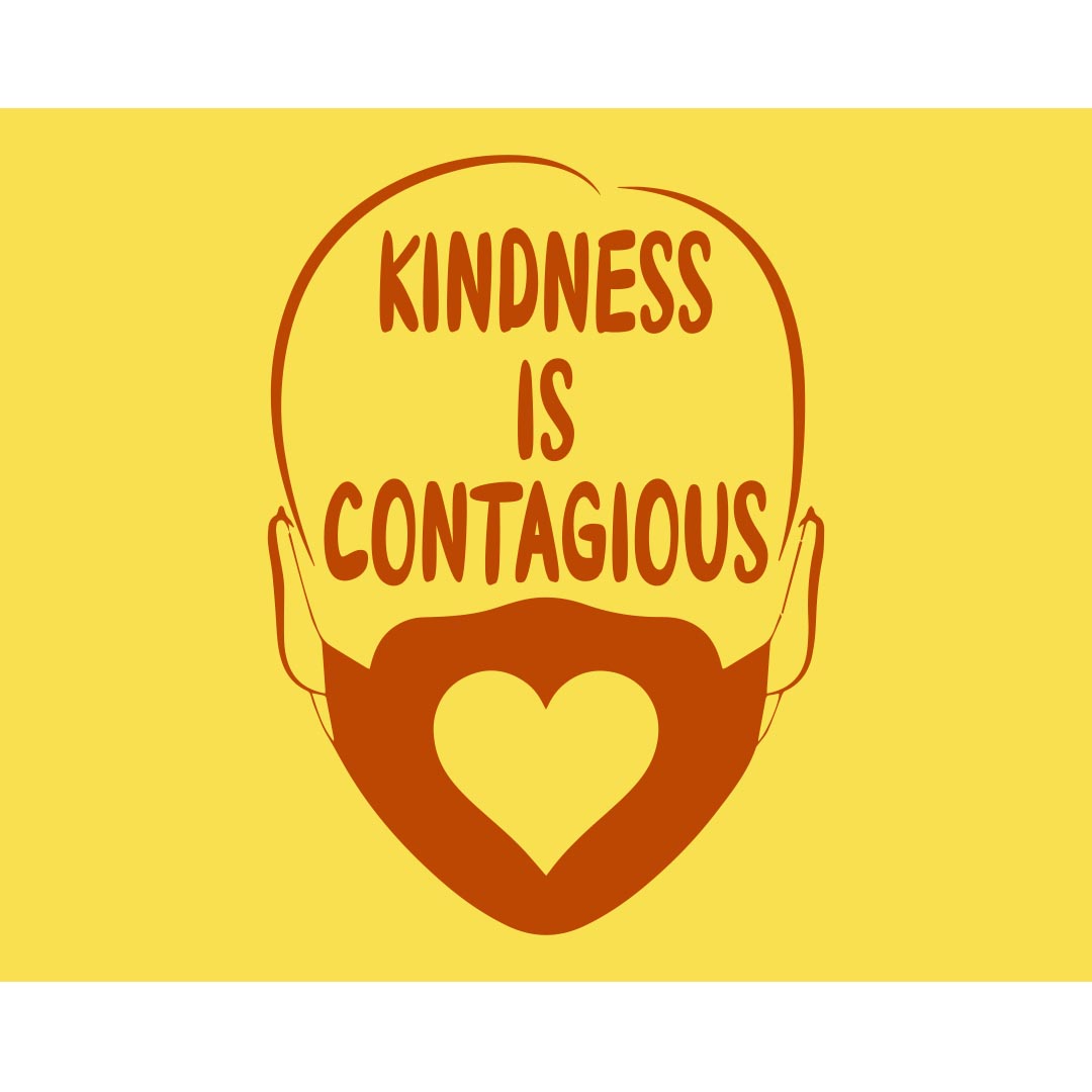 Kindness Banner (Customizable): Kindness Is Contagious – Design 1