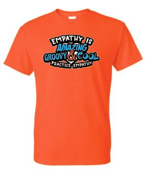 Kindness Shirt: Empathy is Amazing, Groovy & Cool – Customizable
