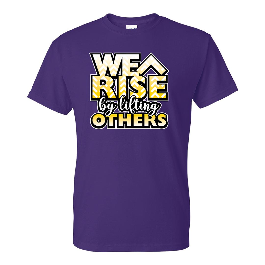 Kindness Shirt: We Rise By Lifting Others - Customizable