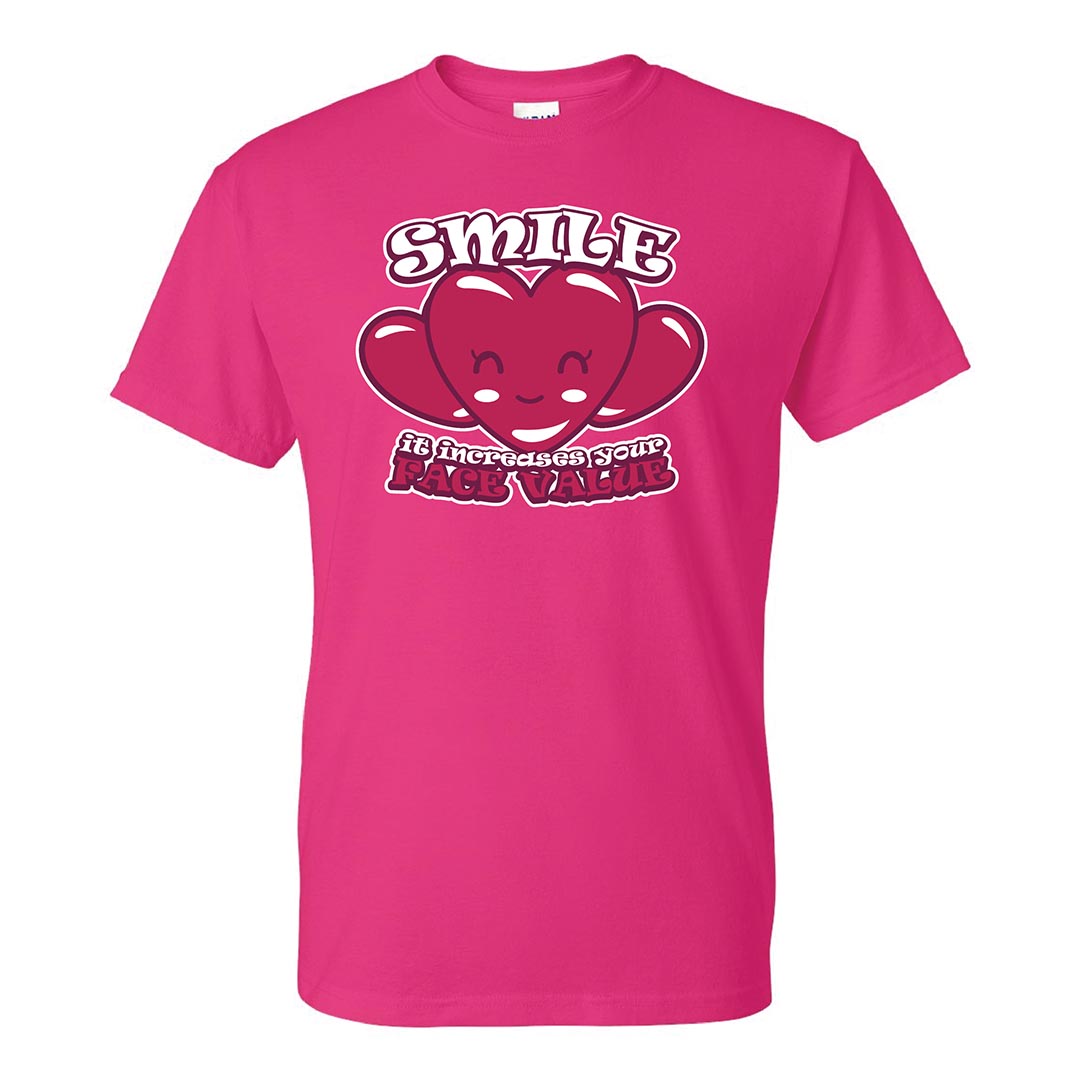 Kindness Shirt: Smile, It Increases Your Face Value - Customizable