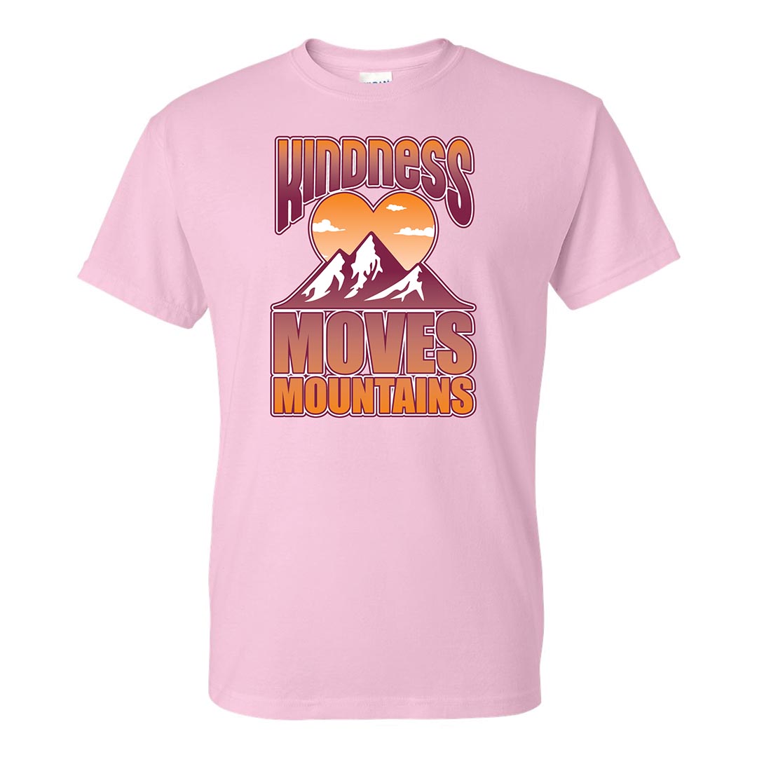 Kindness Shirt: Kindness Moves Mountains – Customizable