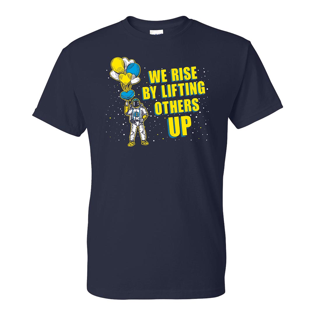 Kindness Shirt: We Rise By Lifting Others Up - Customizable