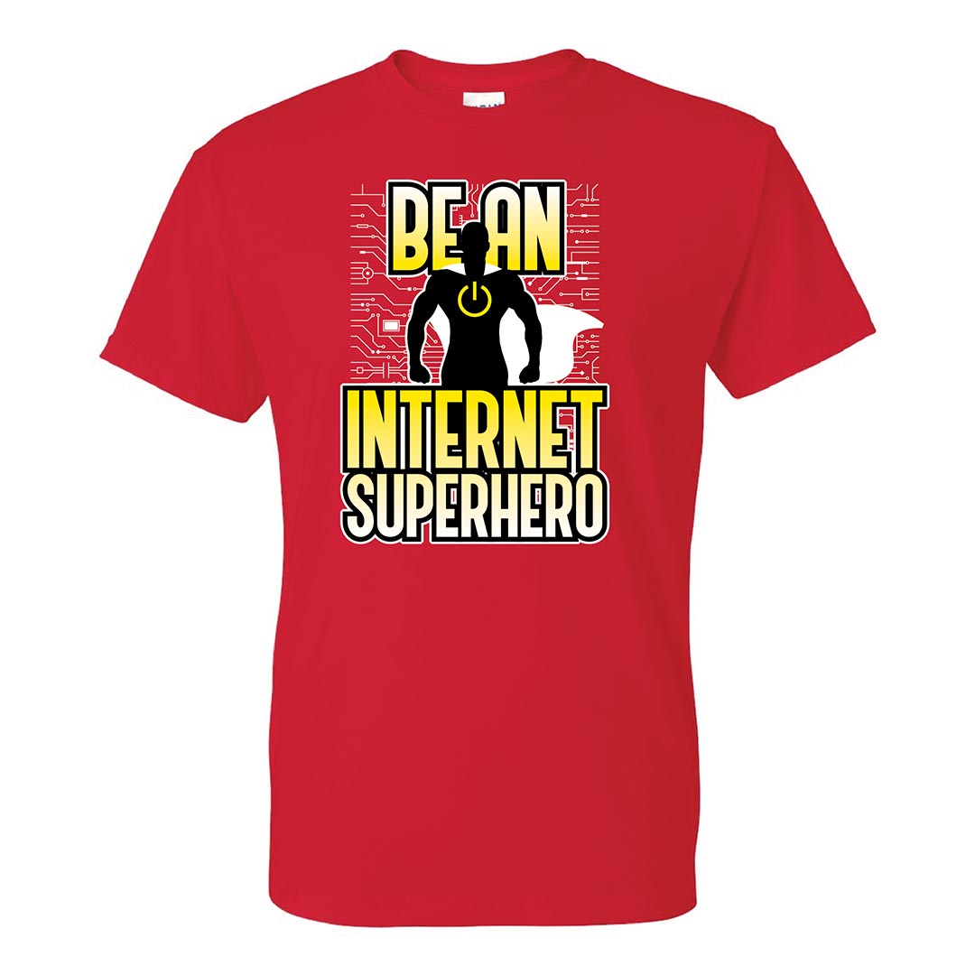Bullying Prevention Shirt: Be An Internet Superhero - Customizable