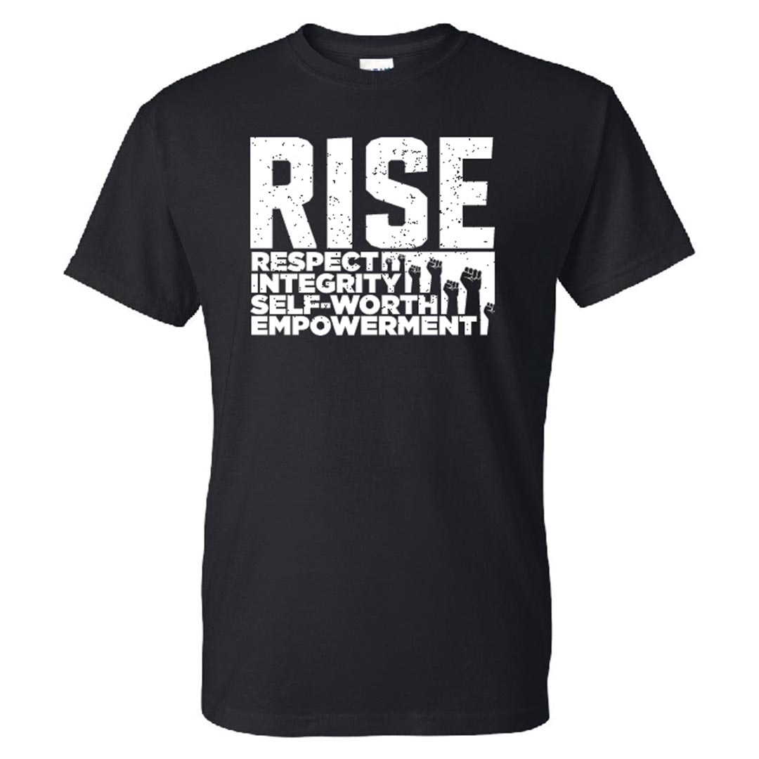 Character Building T-Shirt: RISE - Customizable