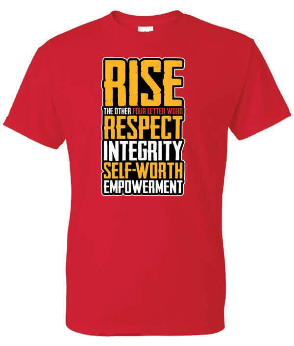 Character Building Shirt: RISE – Customizable