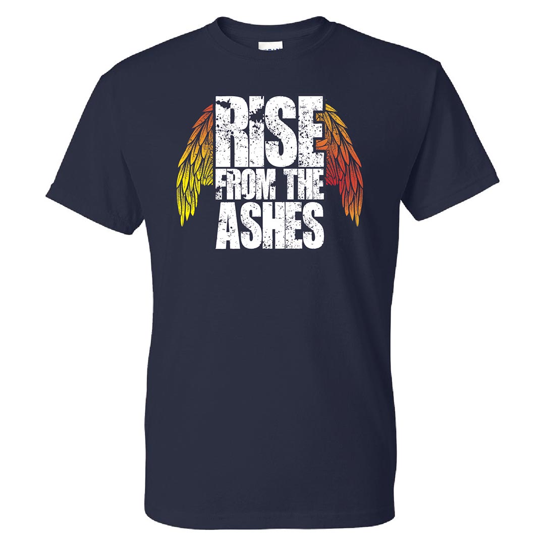Character Building Shirt: Rise From The Ashes - Customizable