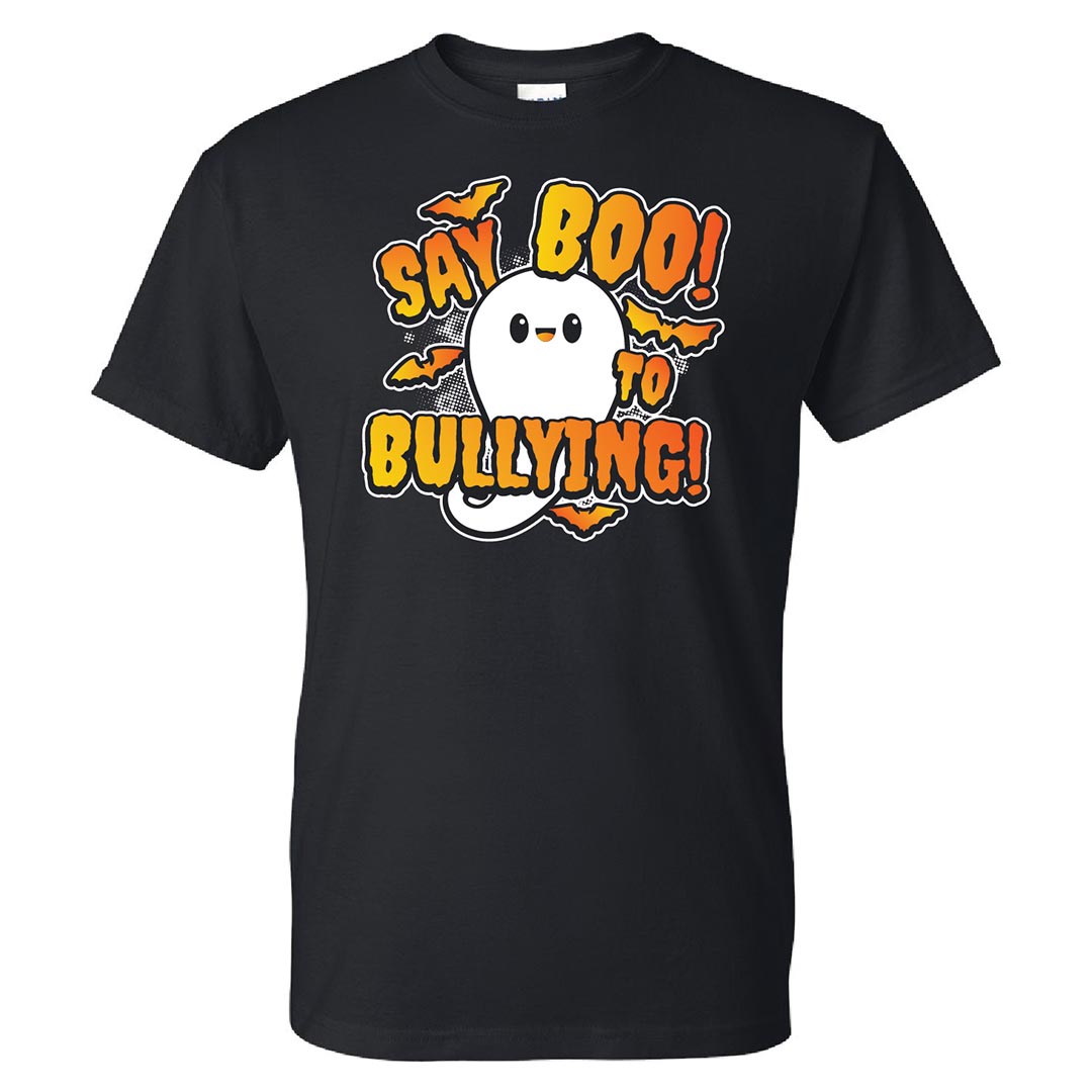 Bullying Prevention Shirt: Say Boo To Bullying – Customizable Bullying Prevention Shirt: Say Boo To Bullying - Customizable