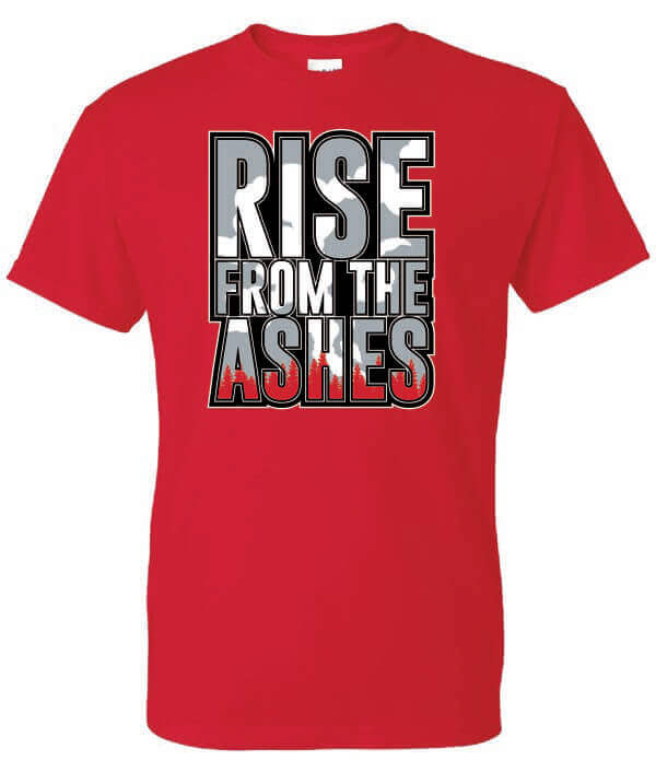 Character Building Shirt: Rise From The Ashes – Customizable Character Building Shirt: Rise From The Ashes – Customizable