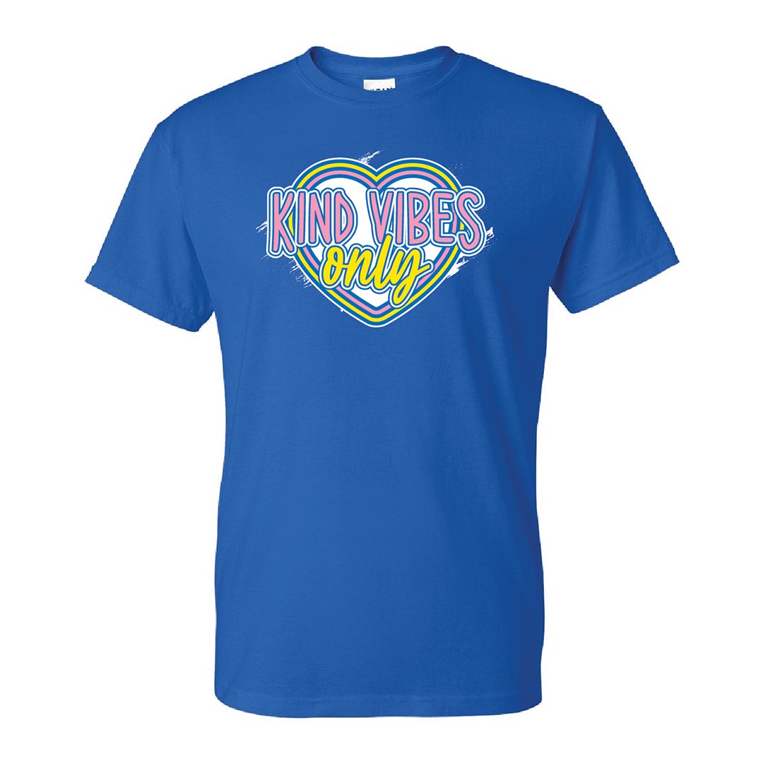 Kindness Shirt: Kind Vibes Only with Heart – Customizable