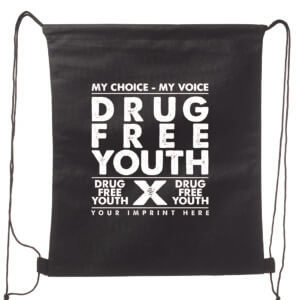Drug Prevention Backpack (Customizable): Drug Free Youth