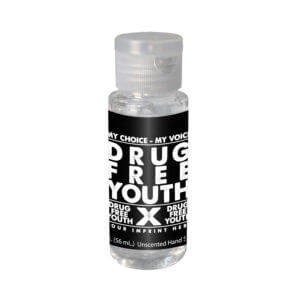 Drug Prevention Hand Sanitizer (Customizable): Drug Free Youth