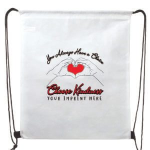 Kindness Backpack (Customizable): You Always Have a Choice
