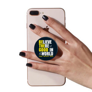Kindness PopUp Phone Gripper (Customizable): Believe There is Good In the World