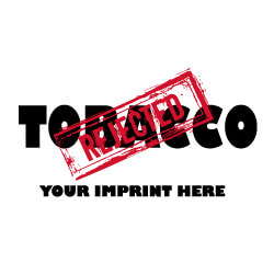 Tobacco Prevention Banner (Customizable): Reject Tobacco