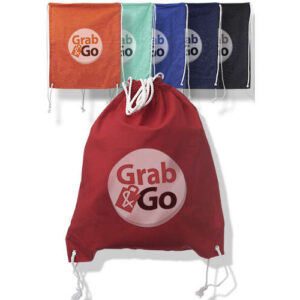 Cotton Drawstring Backpack
