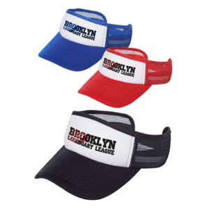 Two Tone Polyester Visors Two Tone Polyester Visors