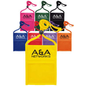 Premium Double Window Pouch Neck Wallet