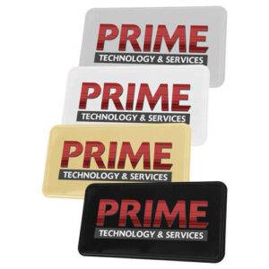 3″ X 1.5″ Digitally Printed Name Badge with Pin