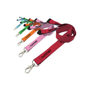 0.75″ Polyester Lanyard with Safety Breakaway