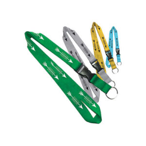 0.75″ Lanyard with Detachable Buckle Release