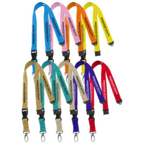 0.75″ Lanyard with Buckle Release and Safety