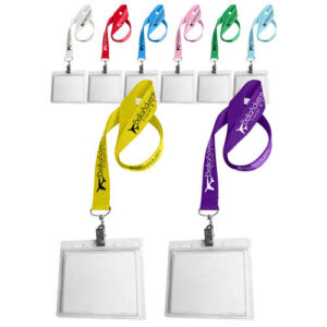 0.75″ Lanyard with Badge Holder