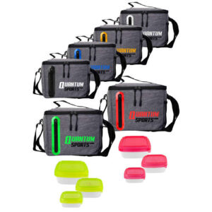 Portion Control Oval Cooler Lunch Set