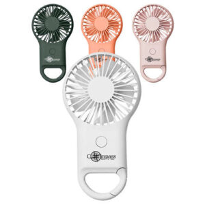 Mini Pocket Fan with Mountaineering Buckle