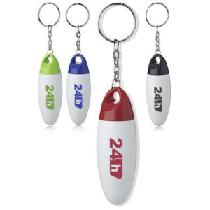 Plastic Pill Bottle Keychains