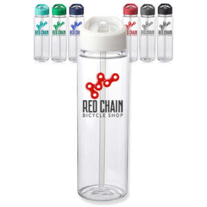 24 oz. Borneo Plastic Water Bottles with Carrying Handle