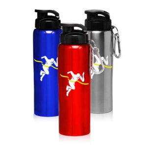27 oz. Sicilia Stainless Steel Sports Water Bottles