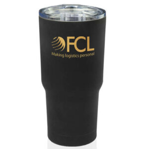17 oz. Rubberized Stainless Steel Travel Mugs