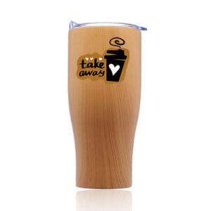 27 oz. Stainless Steel Insulated Tumblers with Clear Lids