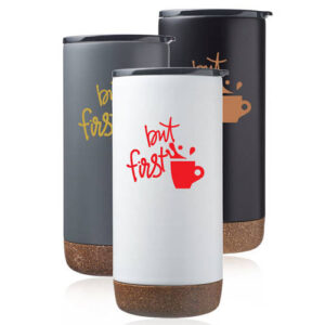 16 oz. Cork Bottom Travel Tumblers