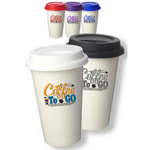 11 oz. Double Wall Ceramic Custom Tumblers 11 oz. Double Wall Ceramic Custom Tumblers