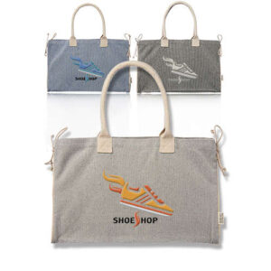 Recycled Canvas Shopper Bags