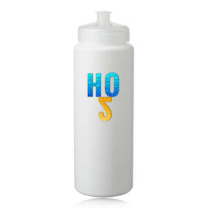 32 oz. HDPE Plastic Sports Water Bottles